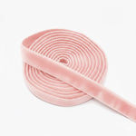 Pastel Pink Velvet Ribbon 1.5 cm x 4.5 m