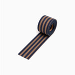 Fita Fita 3,5 cm x 1,60 m Azul Marinho e Listras Toffee
