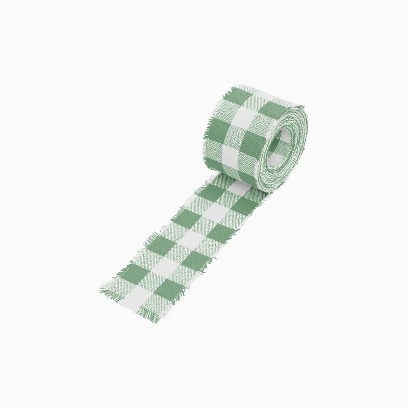 Cinta Tela Vichy 3 cm x 1.6 m Verde Menta