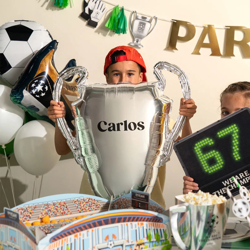 Globo Foil XL Copa Champions Personalizada Nombre