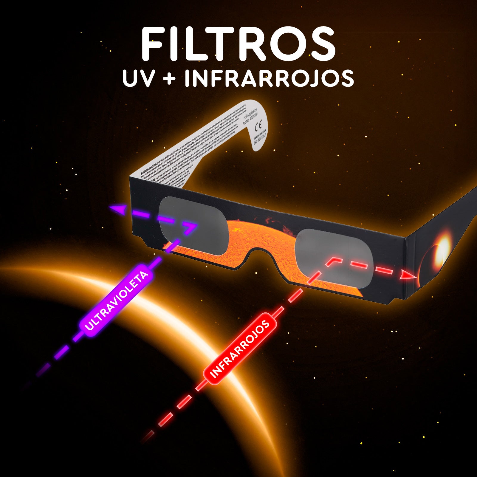 Solar Eclipse Glasses (2 units)