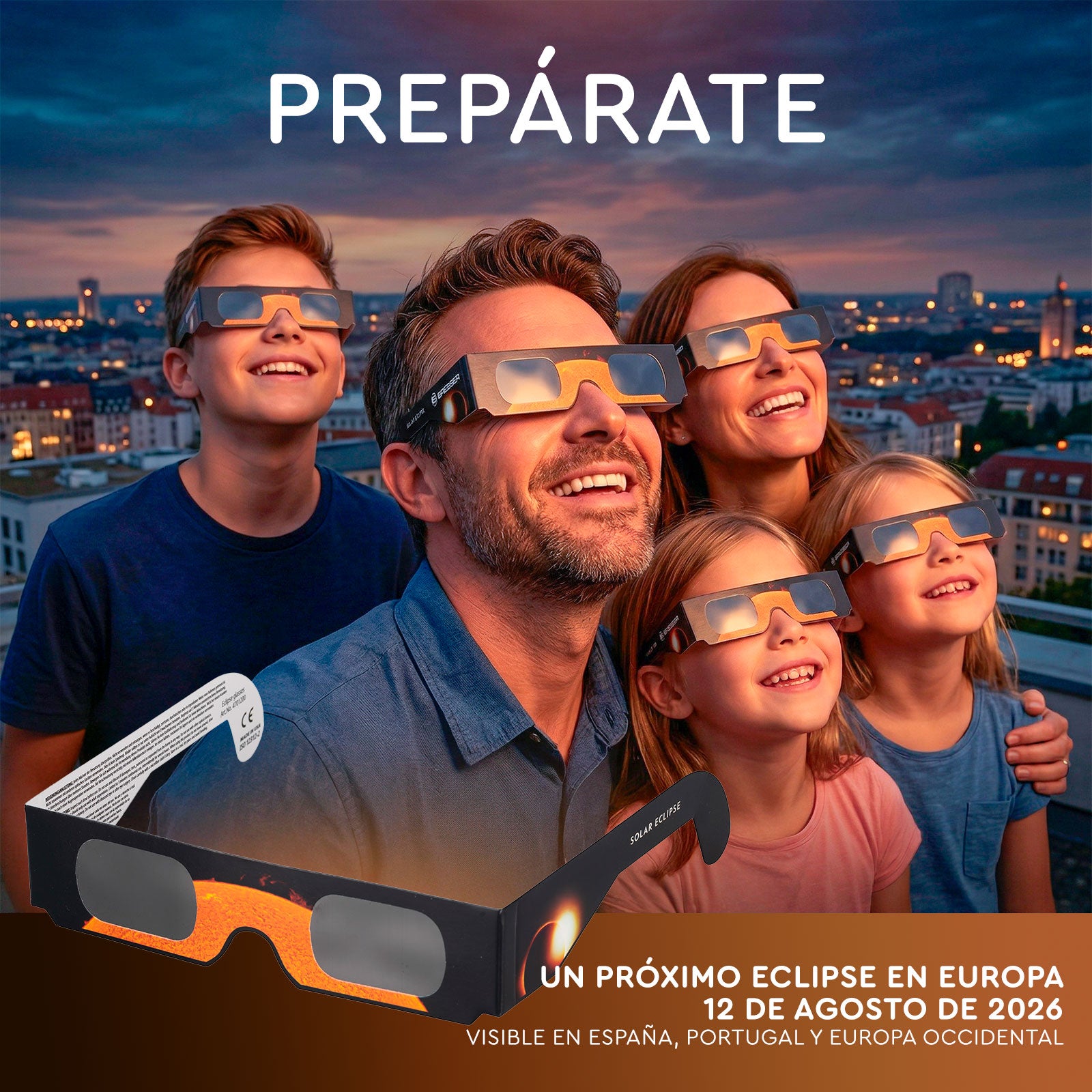 Solar Eclipse Glasses (2 units)