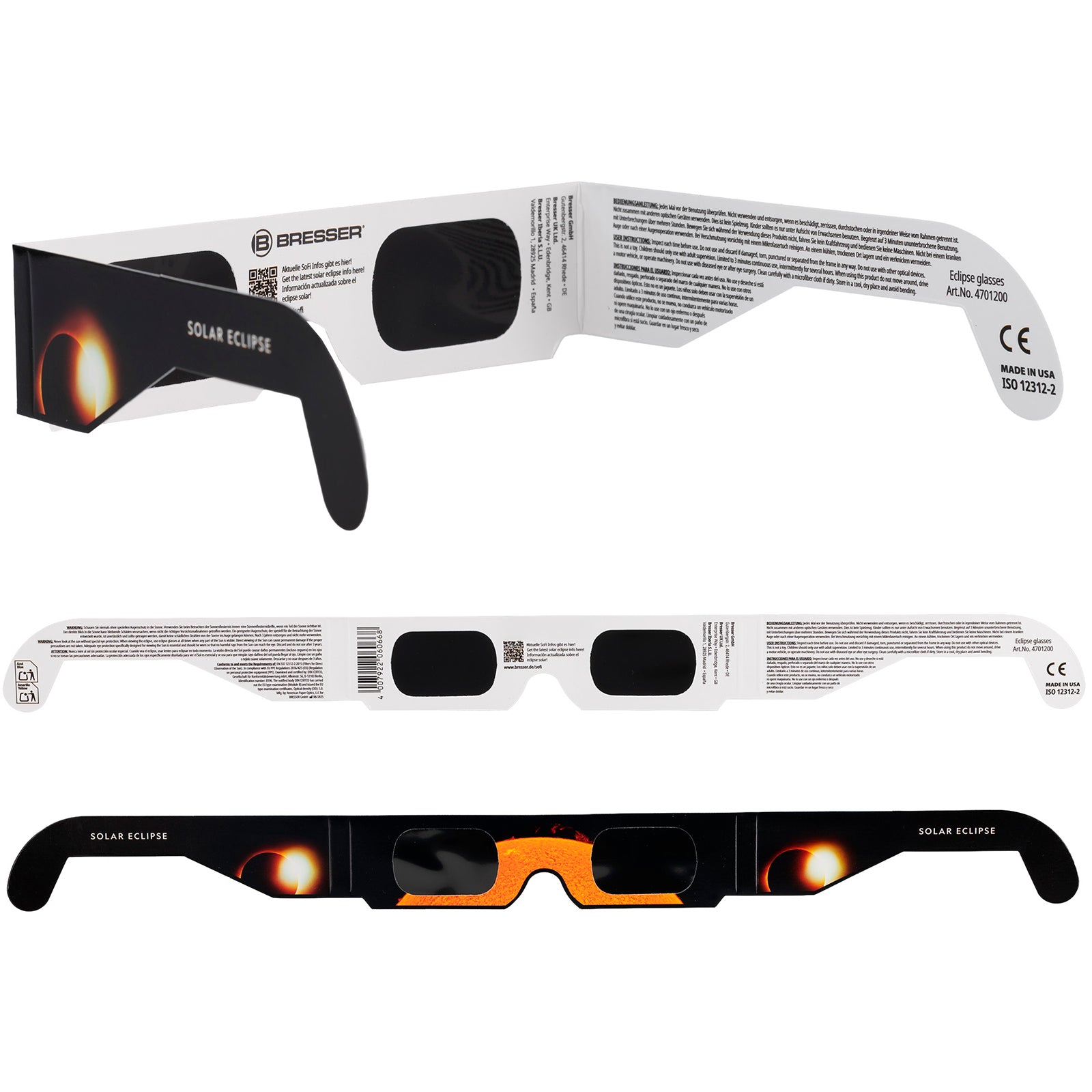 Solar Eclipse Glasses (2 units)