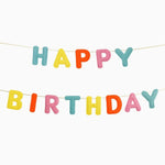 Guirnalda Happy Birthday 3 m multicolore