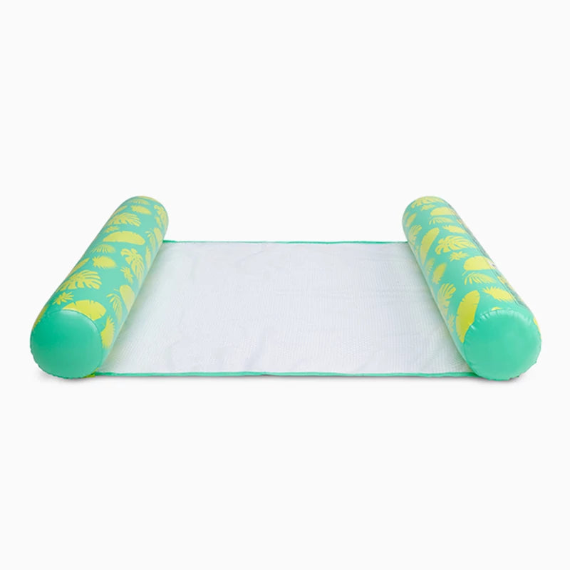 Inspiracion con Hamaca Flotante Hojas Tropicales
