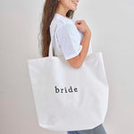 Bride fabric bag 