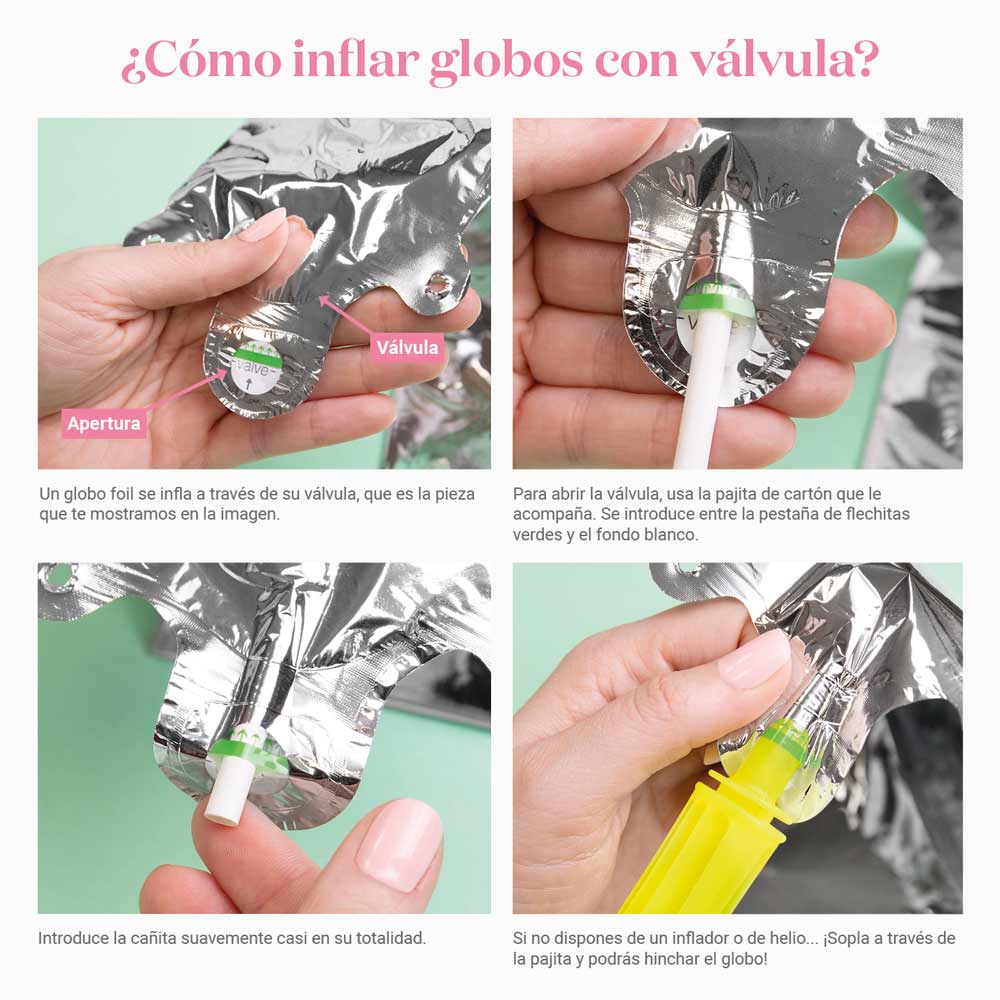Set Globo Fail Testi "Happy Valentine" Silver