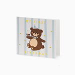 Carte d'ours 14x14 cm