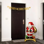 Weihnachtsmann-Türdekorationsset, 2-teilig