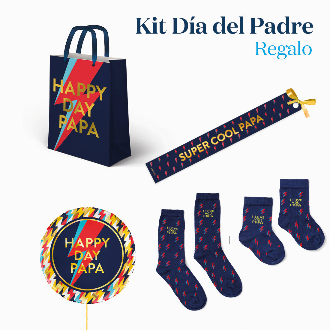 Gift Kit Father's Day Bag "Happy Day Papa"