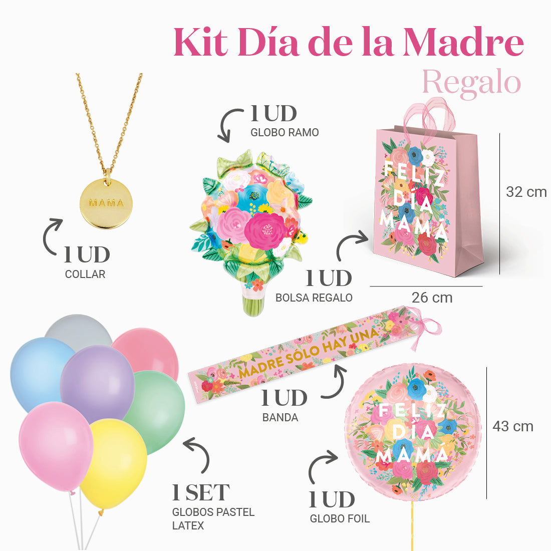 Gift Kit Mother's Day Bag Mama Collar
