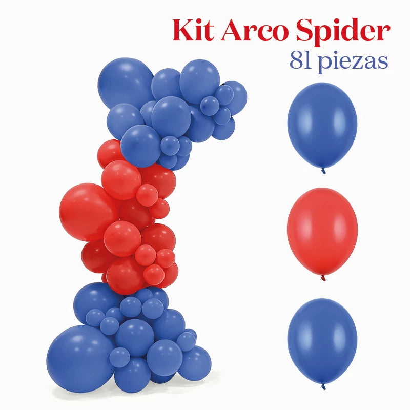 Kit de arco de balão aranha