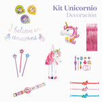 Kit di decorazione dell'ambiente unicorno