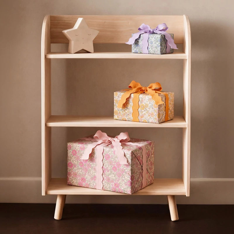 Inspiracion con Papel de Regalo 70 cm x 2 m Floral Liberty Amarillo
