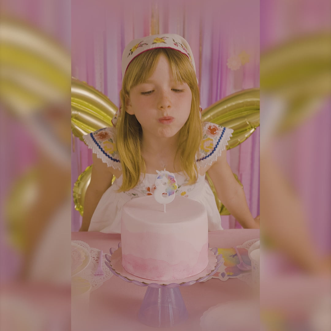 Inspiracion con Mantel Papel Plegado Impermeable 1.20 x 1.80 m Unicornios Mágicos