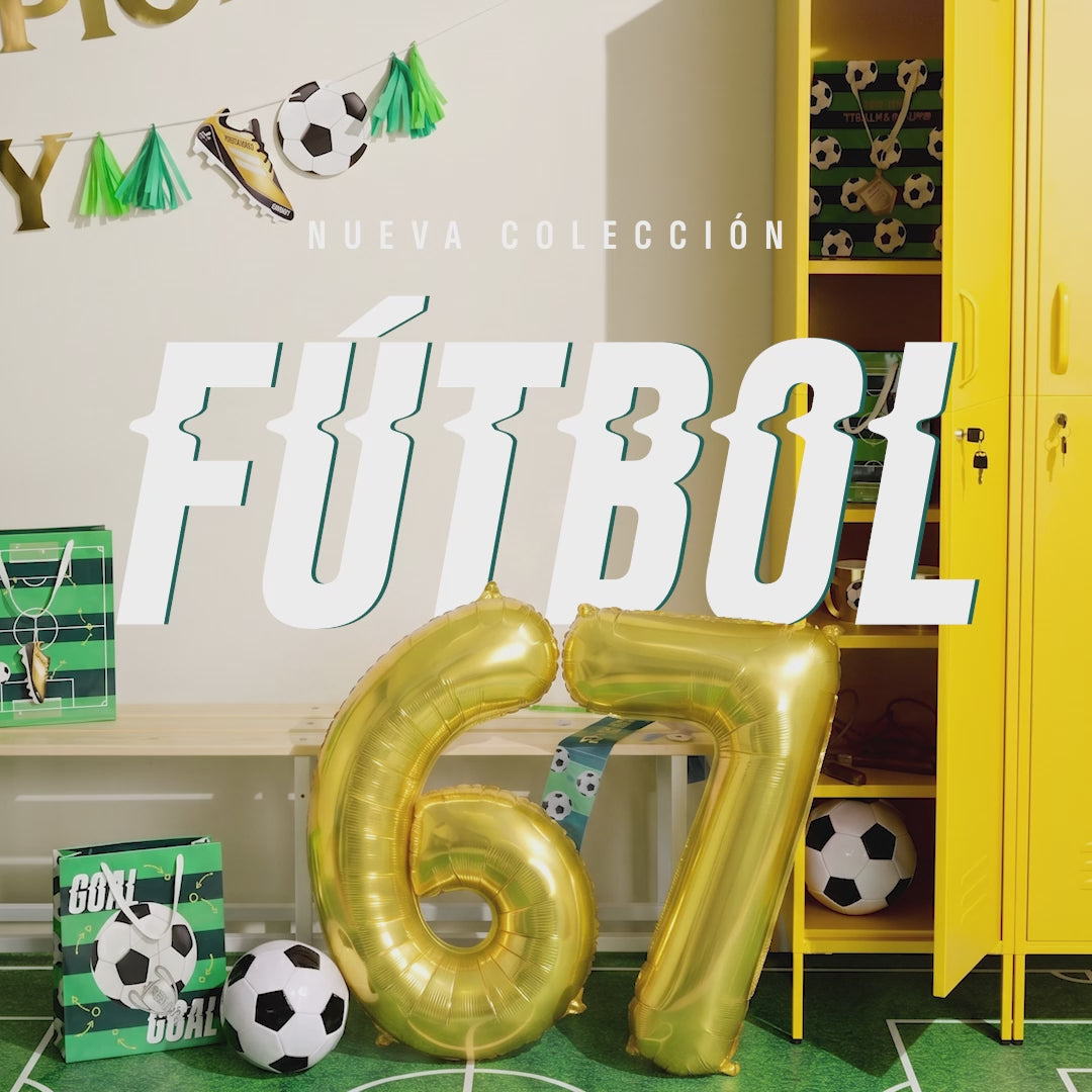 Inspiracion con Set Globo Foil Número 67