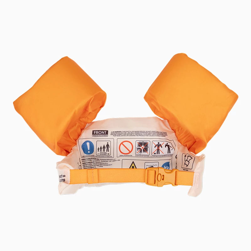 Inspiracion con Chaleco con Manguitos Infantil Naranja con Cocodrilo