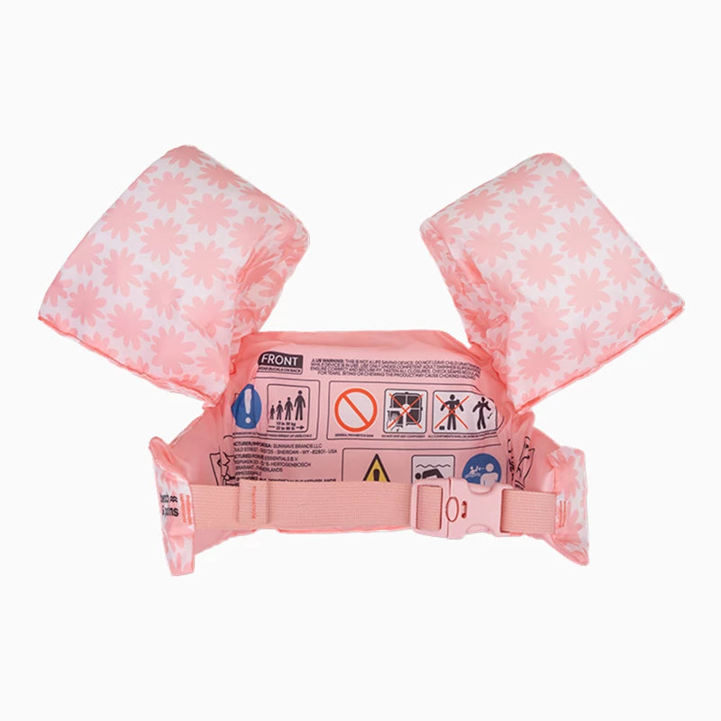 Inspiracion con Chaleco con Manguitos Infantil Rosa Pastel con Flores