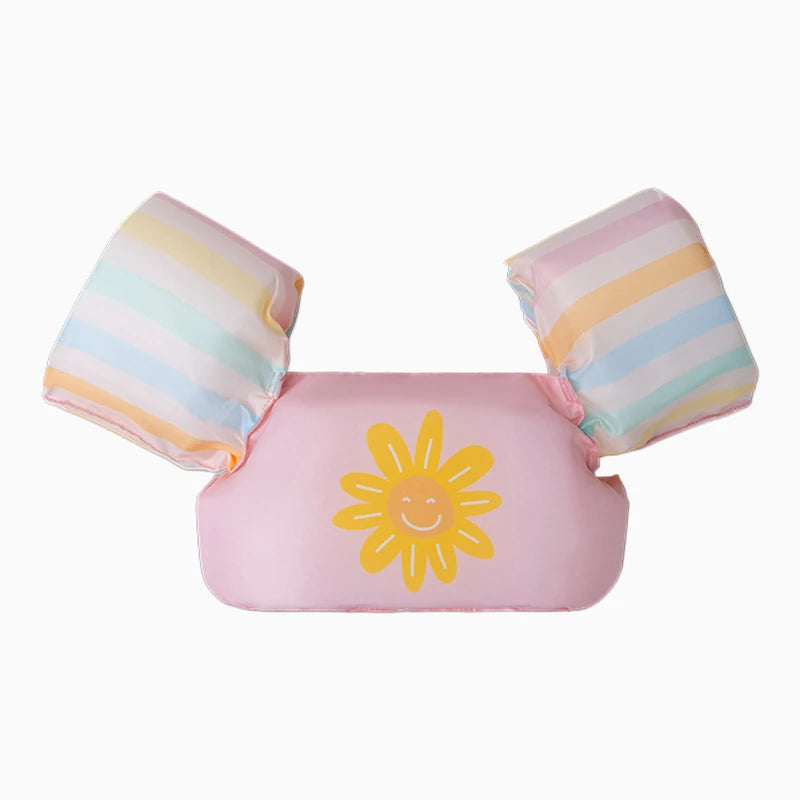 Chaleco con Manguitos Infantil Rayas Multicolor con Sol