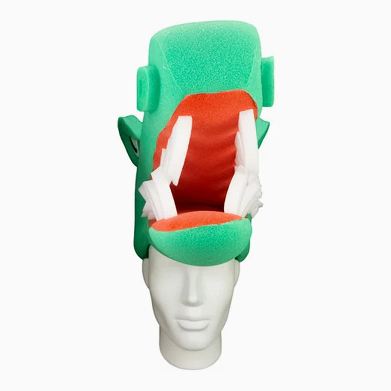 Gorro Goma Espuma Gigante Cocodrilo