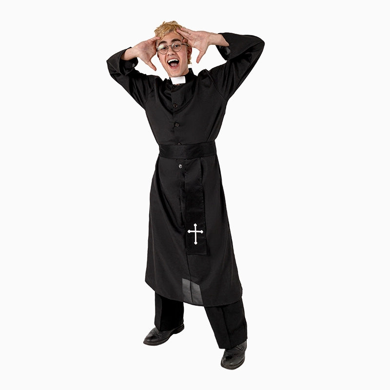 Priest adult costume - full black suit for parties Oh Yeah! Priest adult costume - full black suit for parties Oh Yeah!