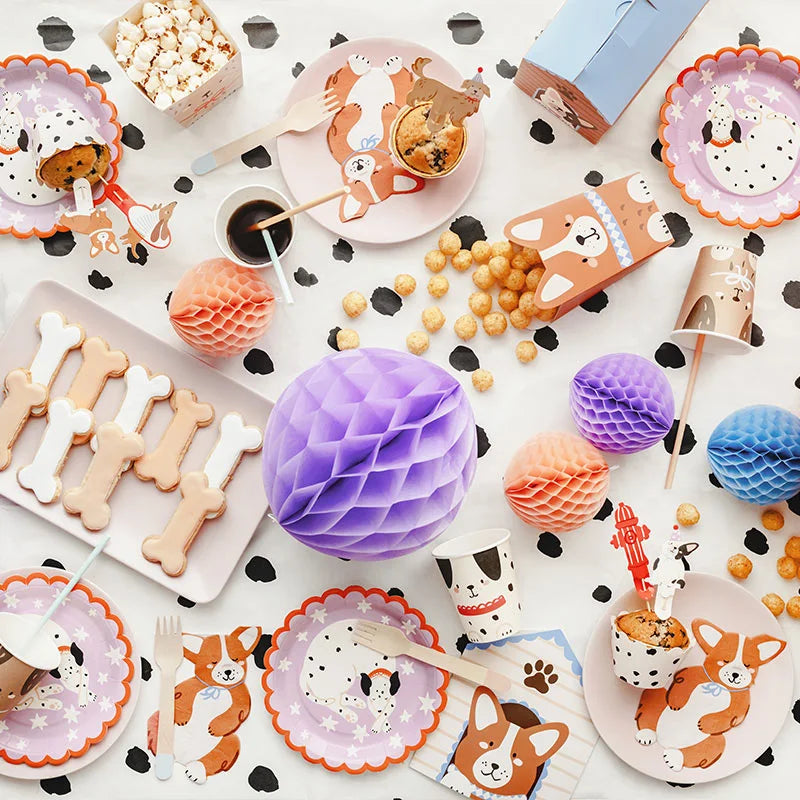 Plat de chiot dalmatien