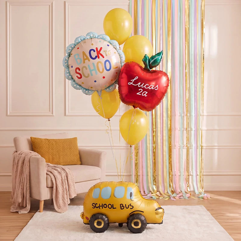 Inspiracion con Globo Foil Redondo Ø 52 cm 'Back to School'
