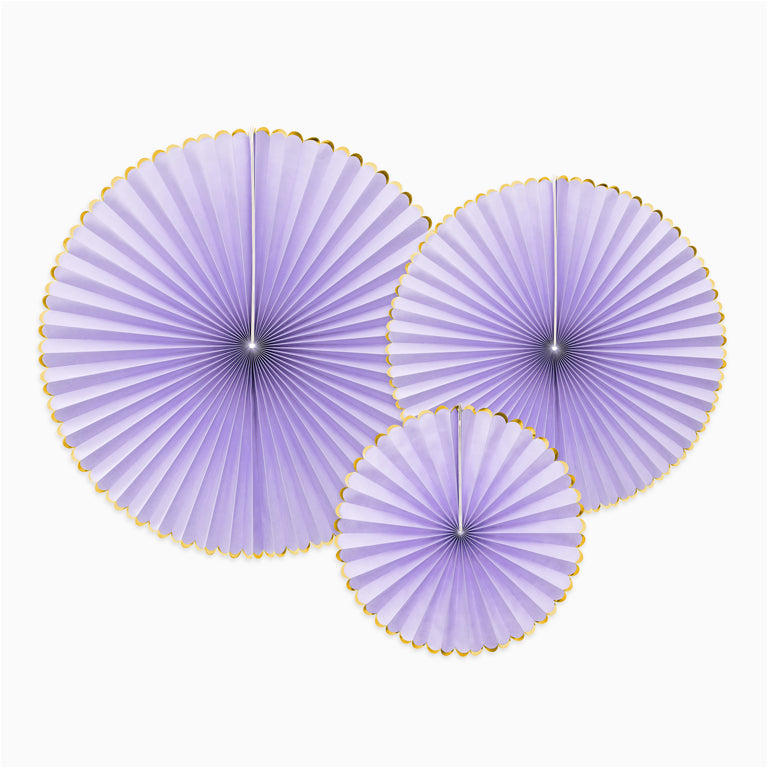 Lavender Fan Set