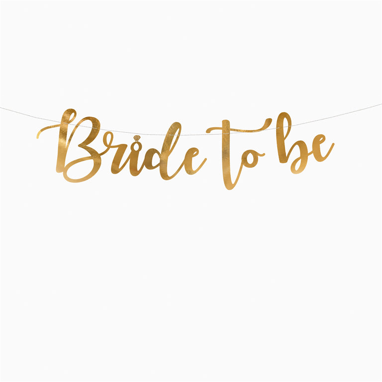 Guirnalda "Bride to be"