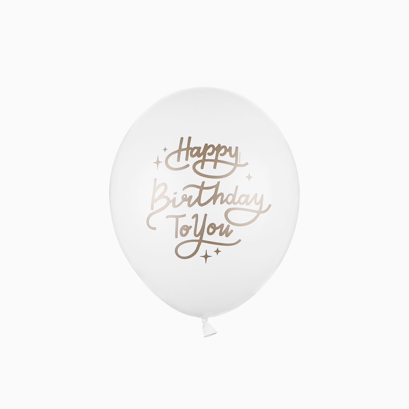 Globe 'feliz aniversário para você' látex
