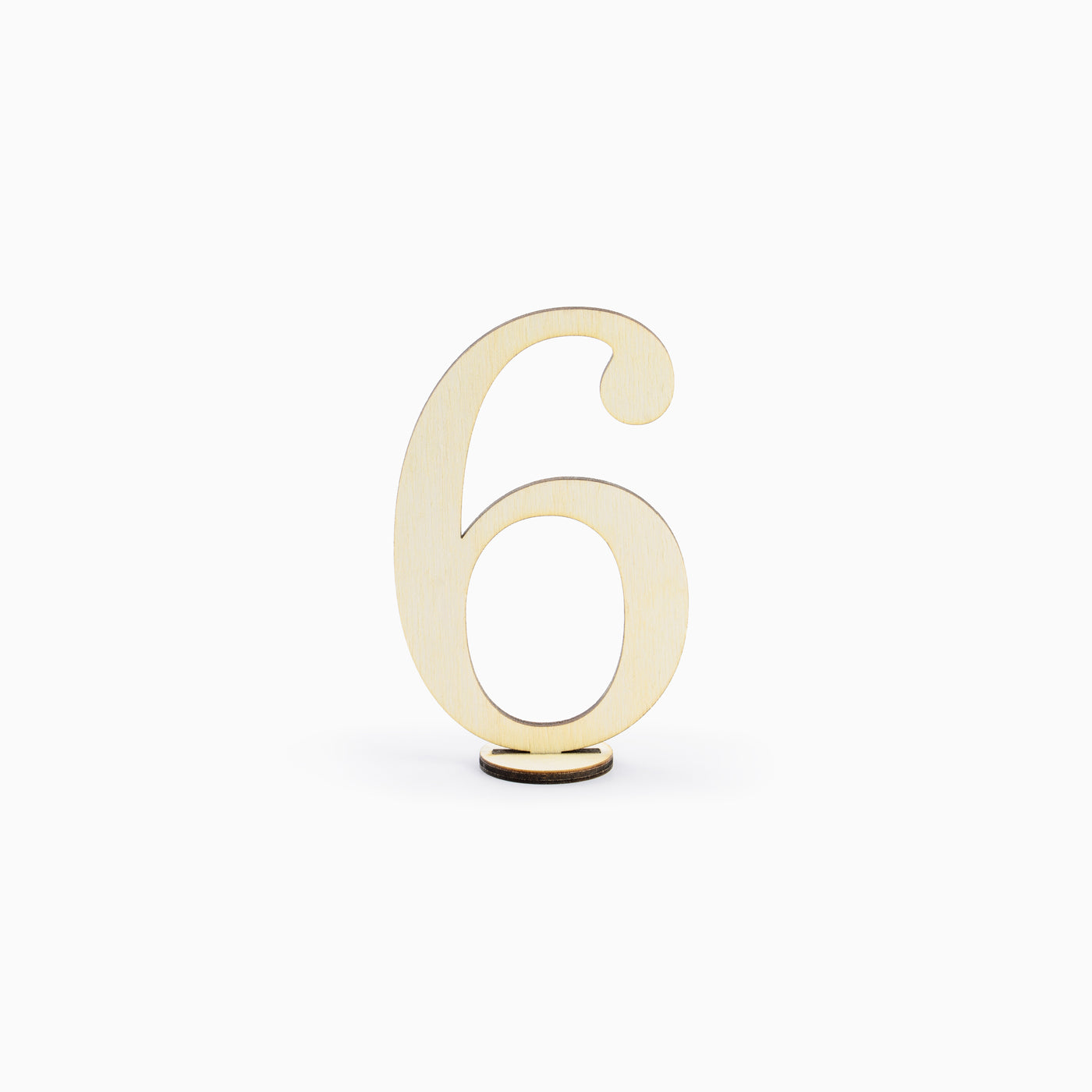 WOOD TABLE NUMBERS
