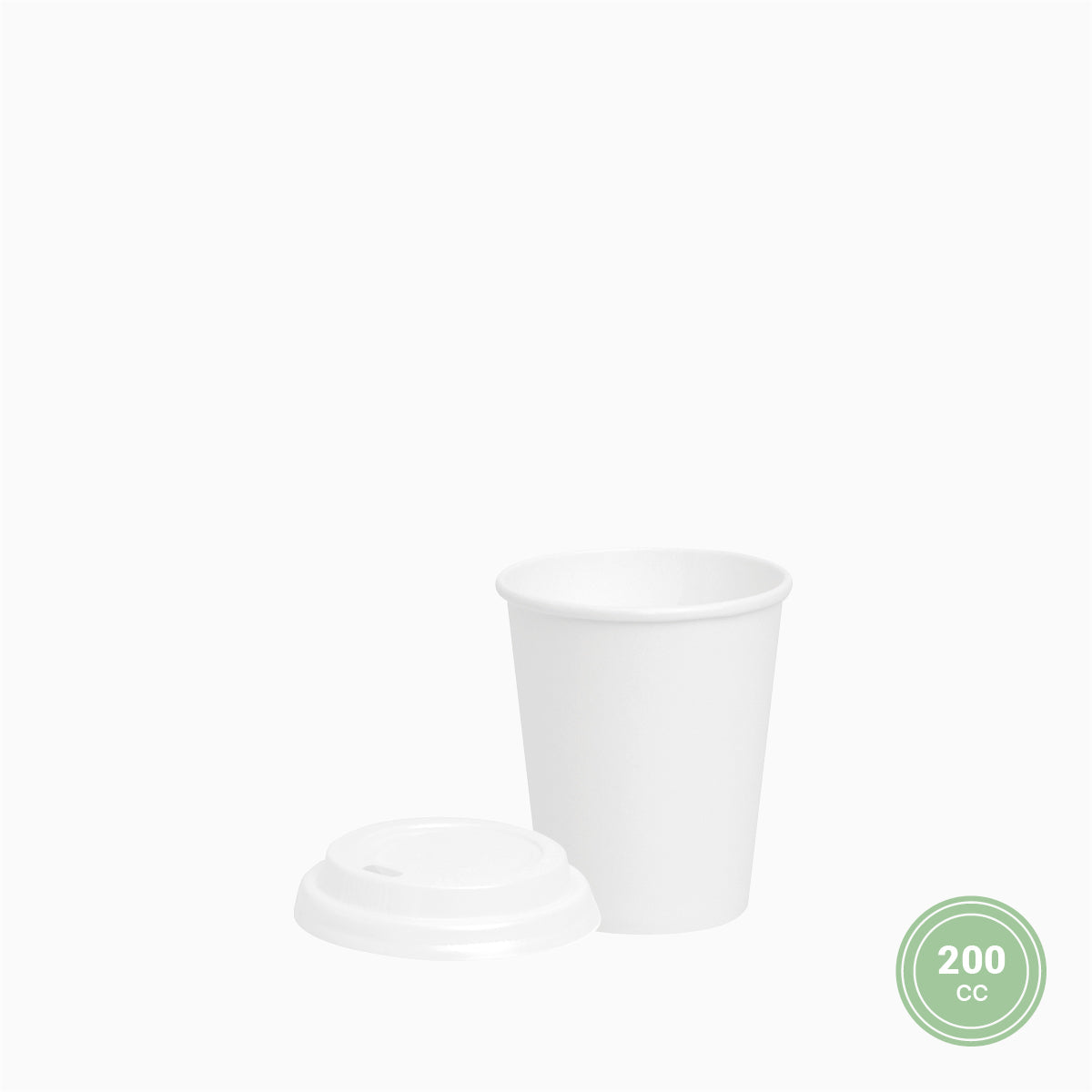 Cardboard cup drink mini 200cc white – Oh Yeah! by Partylosophy