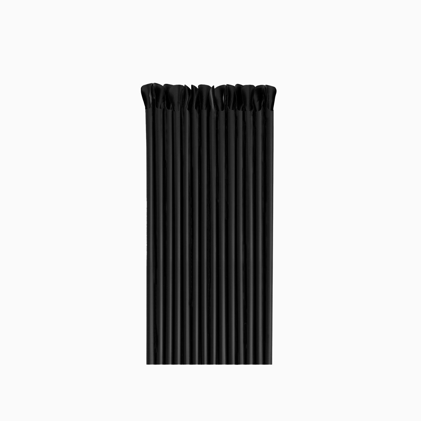 Straw plajitas 20 cm black
