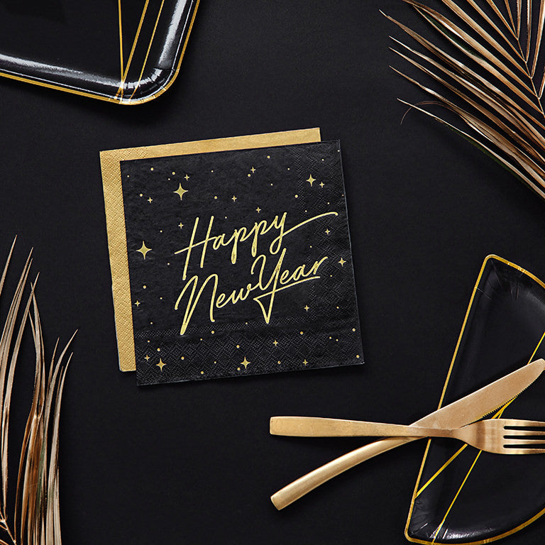 Papel napkins "Happy New Year"