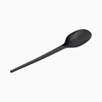 Black compositional spoon