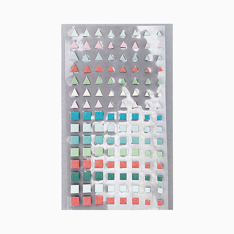 Triangles And Squares Stickers
