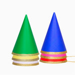 10cm New Year's Caps Varied Colors