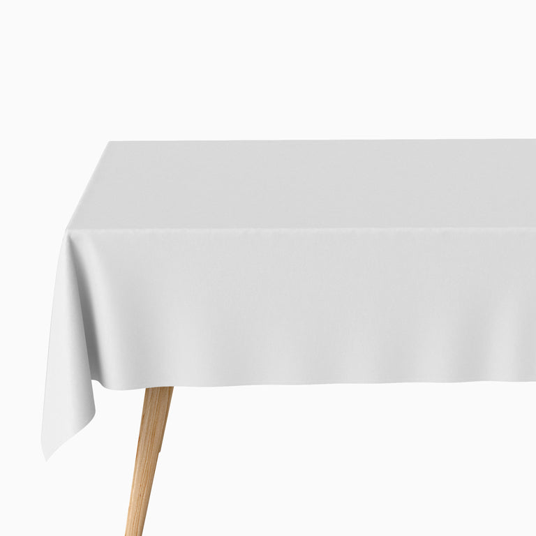 Ökologische Tischdecke 1,20 x 5 m Weiß
