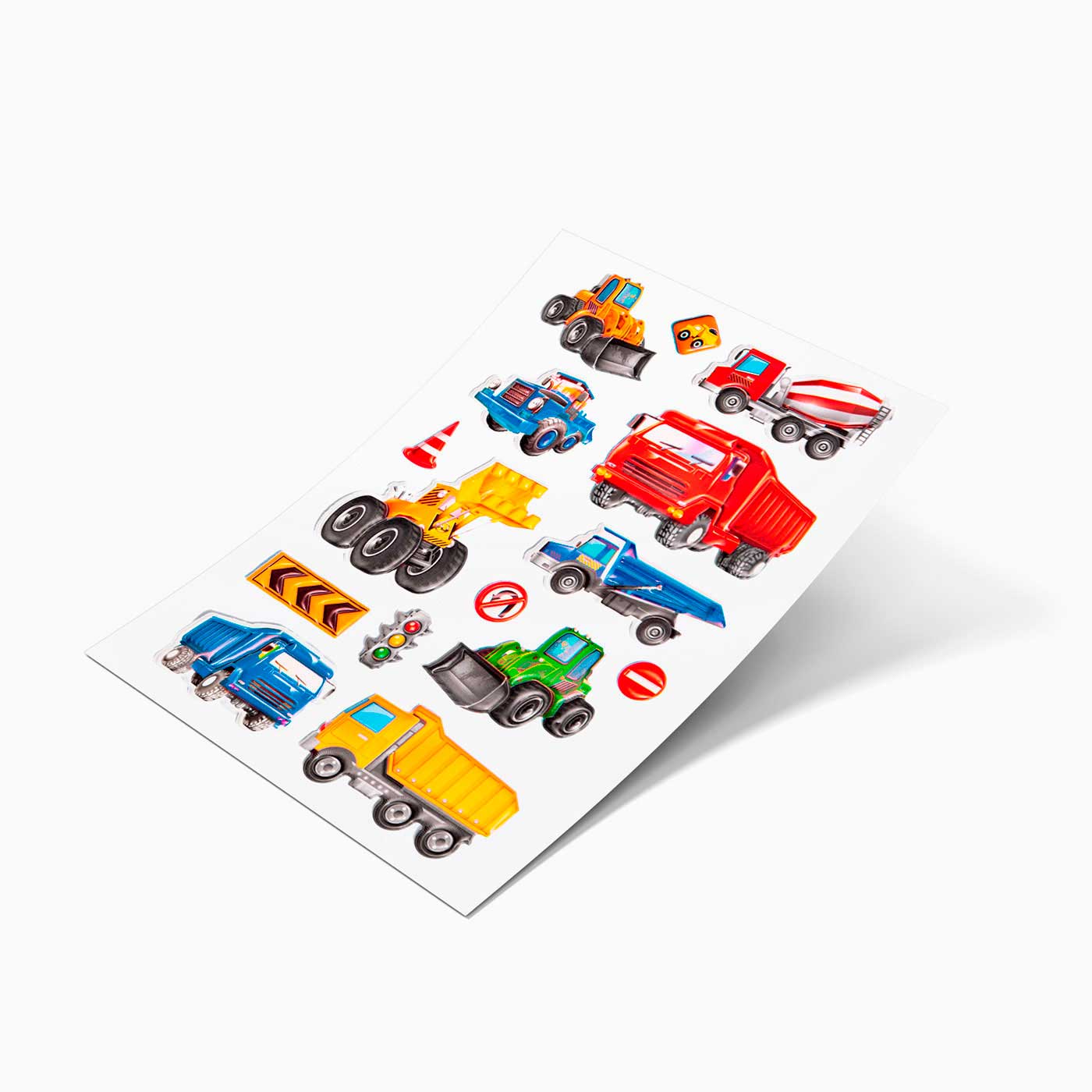 Construction / pack stickers 15 units