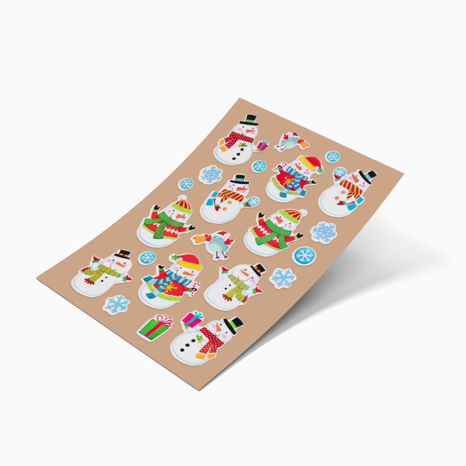 Christmas relief stickers