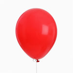 Ballon de mate de latex rouge / pack 10 UDS