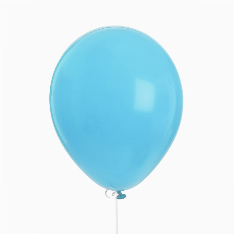 Balão de companheiro de látex azul / pacote 10 UDs