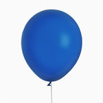 Dunkelblauer Latex Mattballon