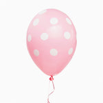 Lunar Balloon Pink Latex / Pack 8 unités