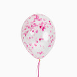 Metallized Confetti Balloon / Pack 3 UDS