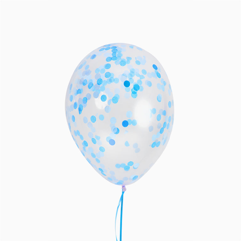 Metallized Confetti Balloon / Pack 3 UDS