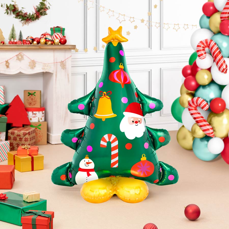 Globo foil Christmas tree