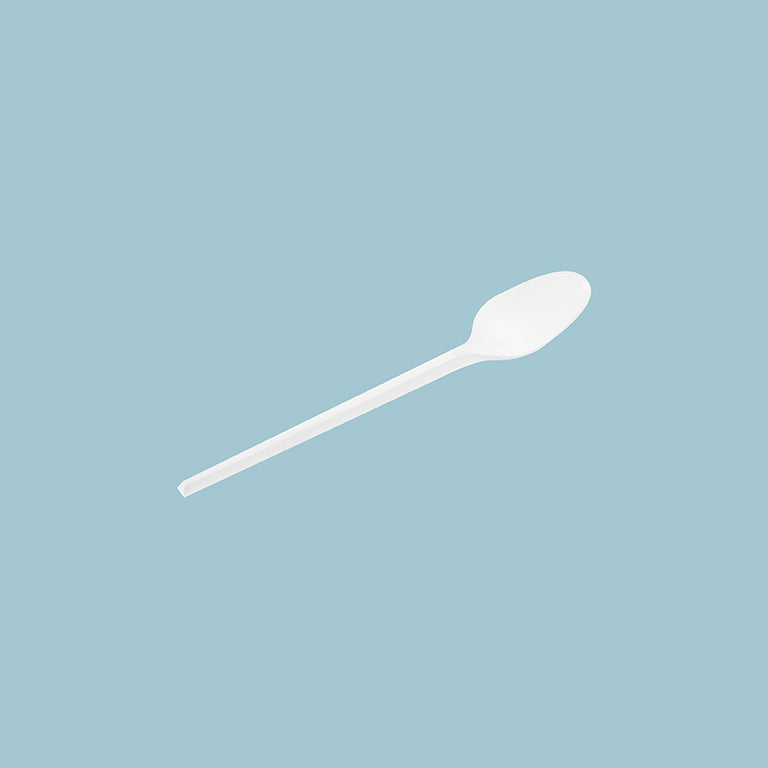 White teaspoon