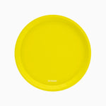 Cartone fluoro Ø 20,5 cm giallo