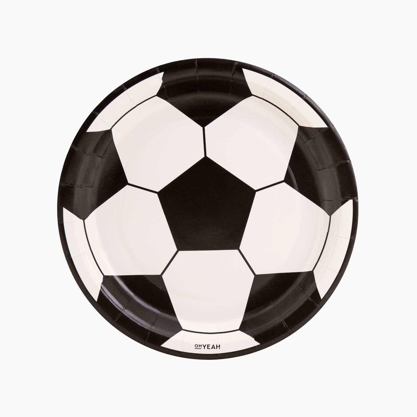 Plato Balón Fútbol Ø23 cm